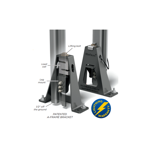 BinMaster Level Sensors BinTrac A-Frame Load Cell | Precision Weighing ...